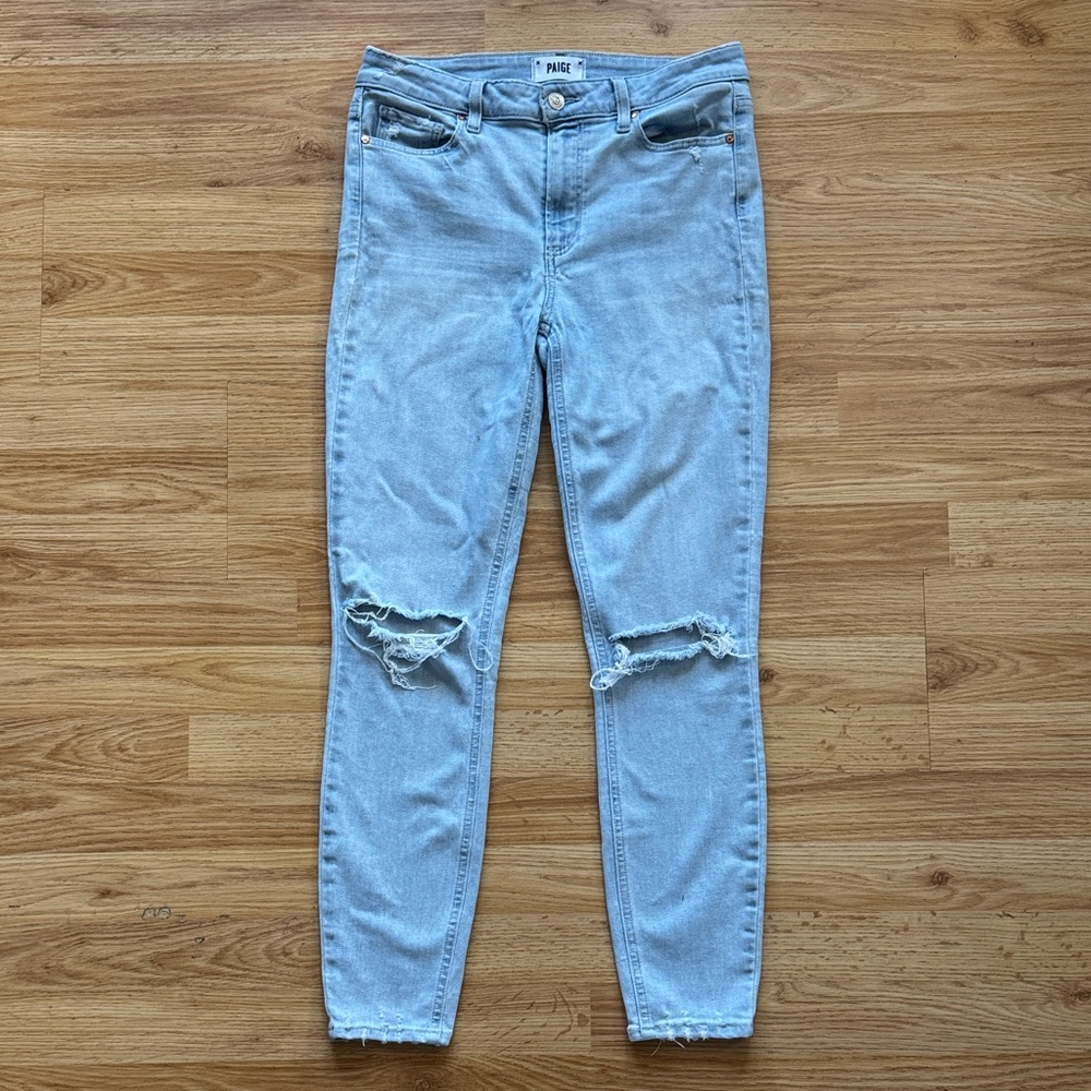PAIGE Hoxton Ankle Skinny Jeans ✨ size 28